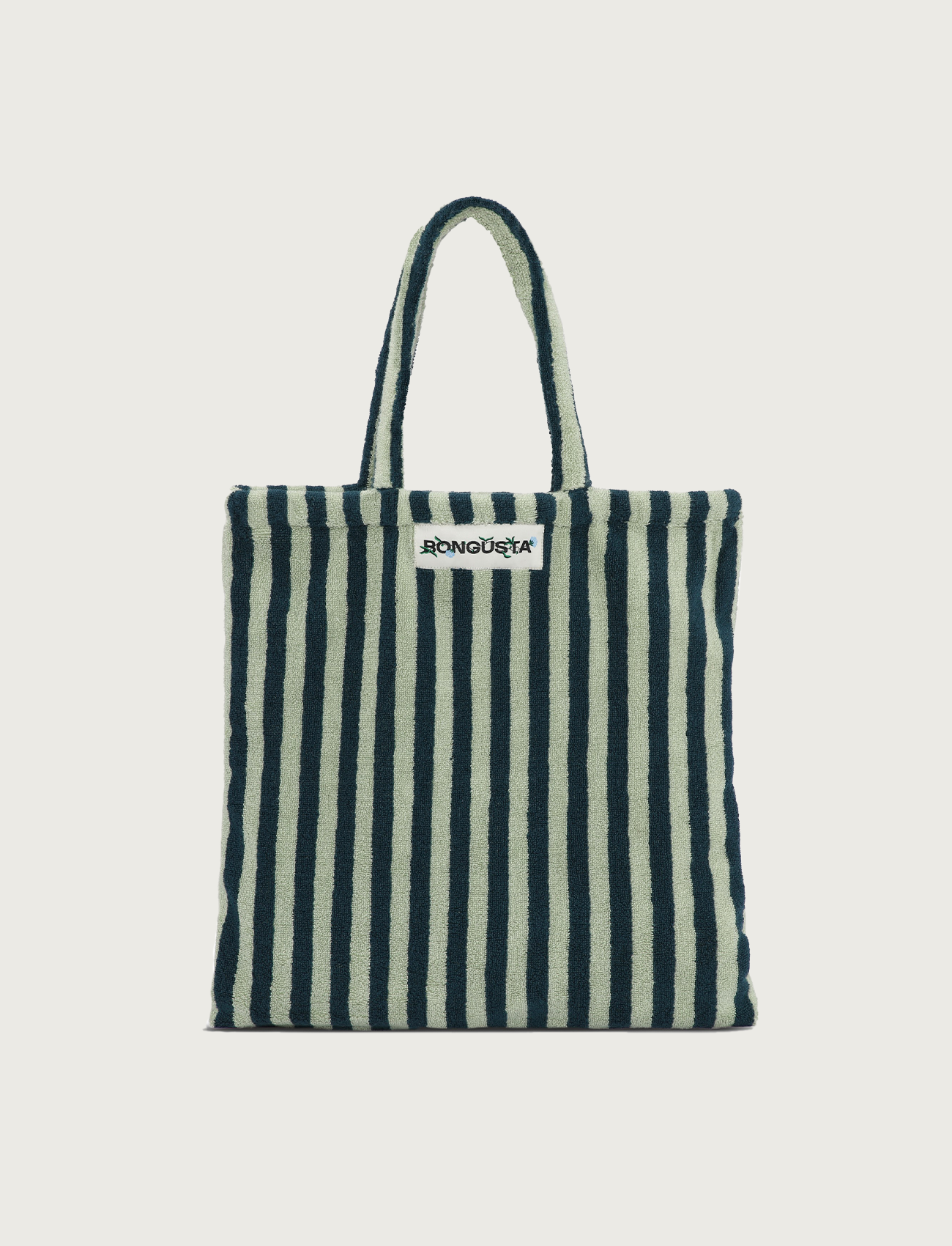 Naram Totebag, sea foam & deep teal Naram Totebag, sea foam & deep teal