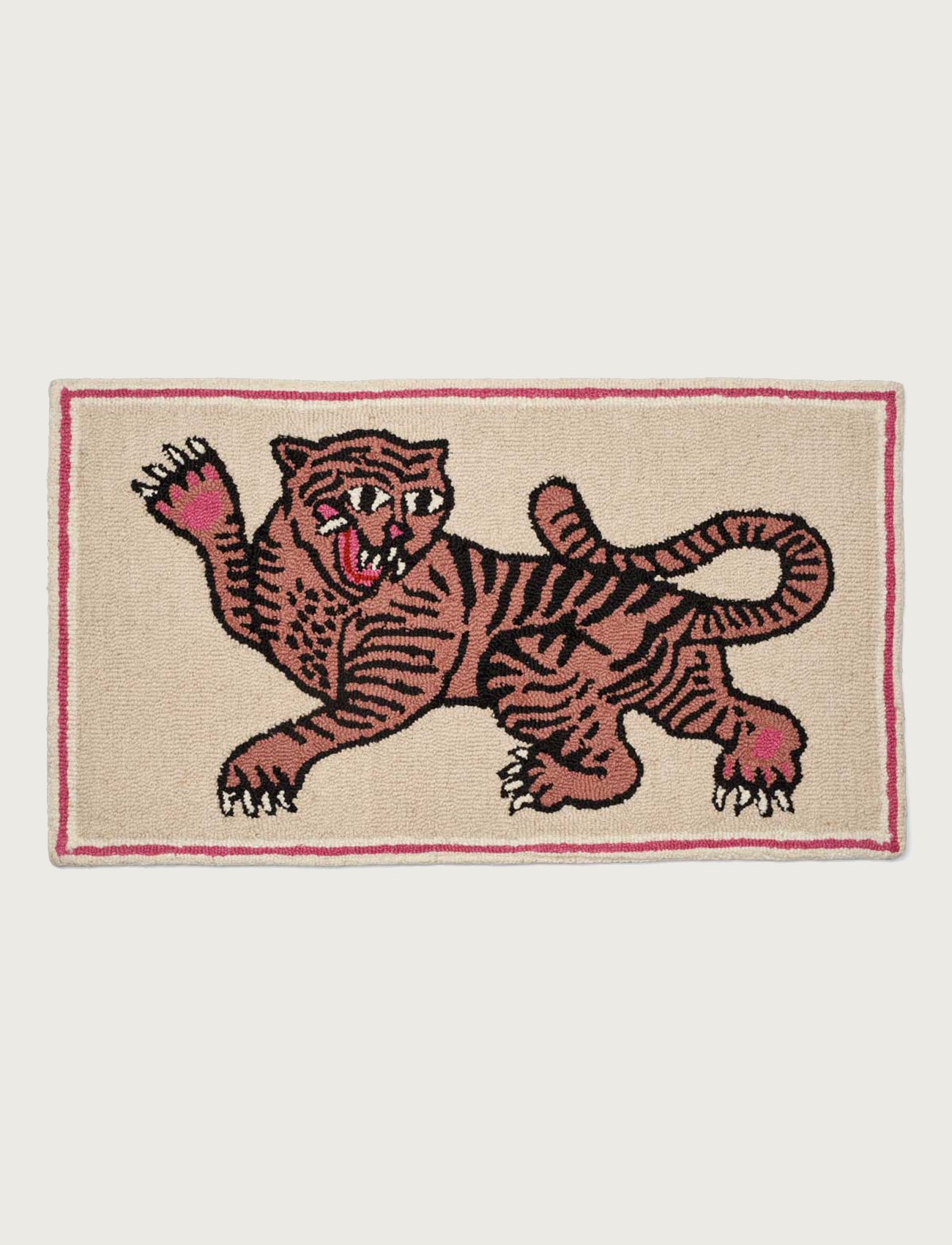 Frame Rug - Pink Tiger