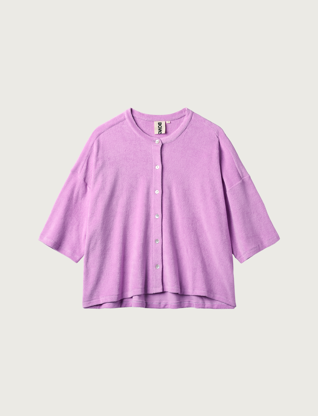 Naram Oversize Skjorte, soft fuchsia 