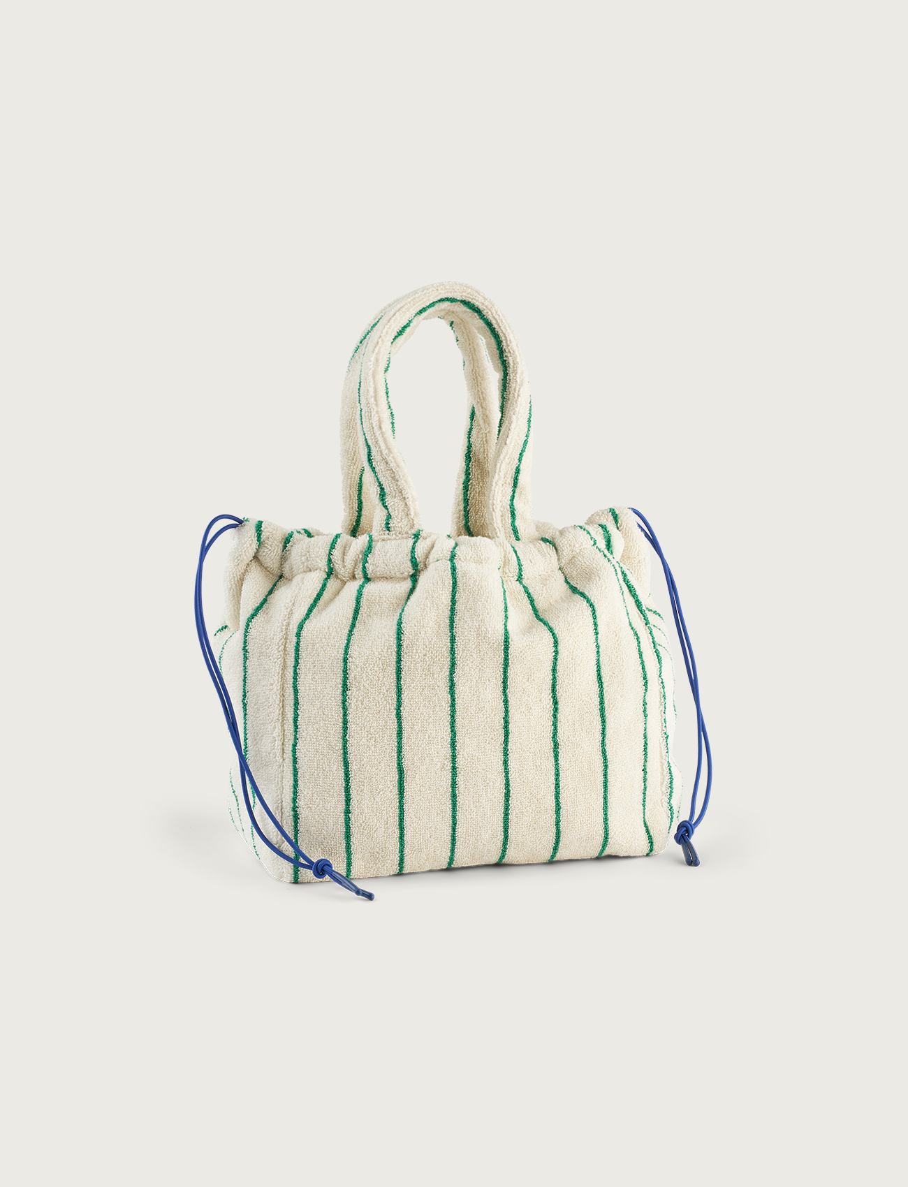 Naram Handbag Small, pure white & grass