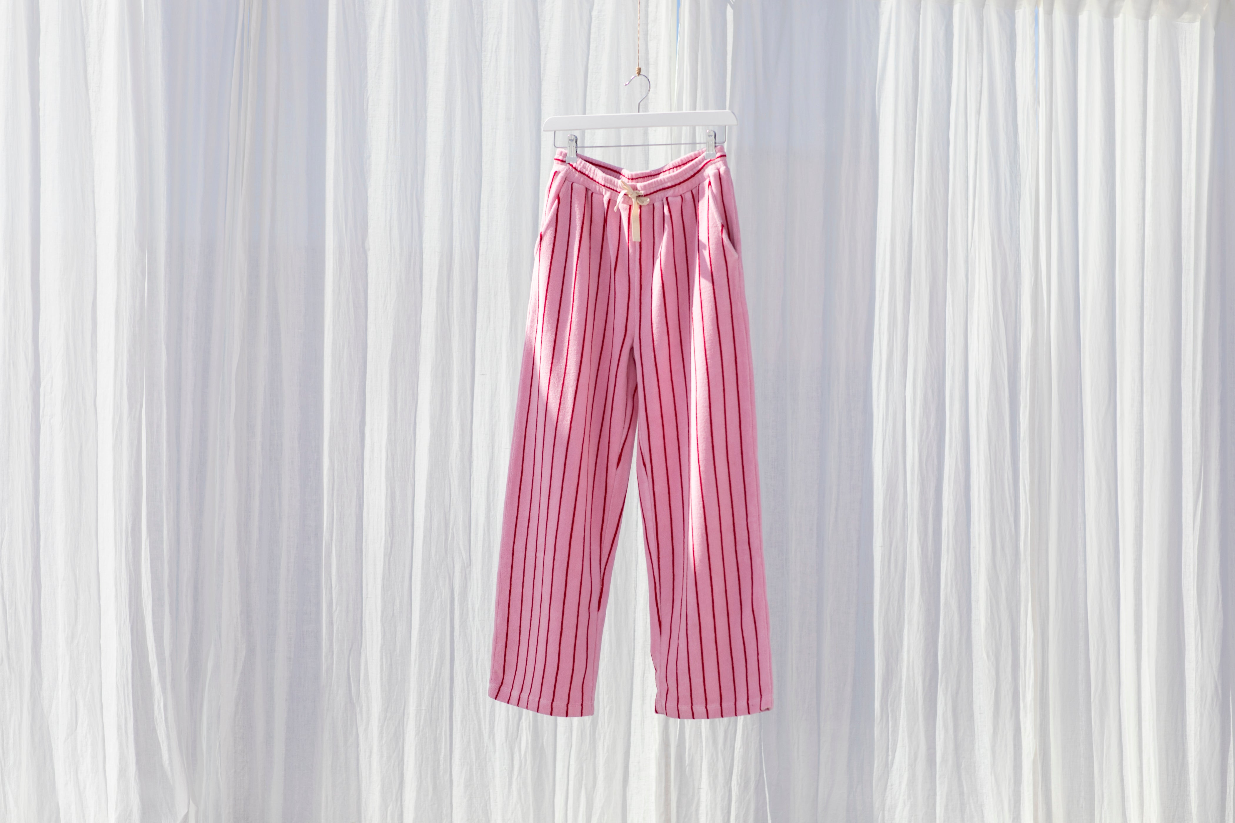 Naram Pants, baby pink & ski patrol