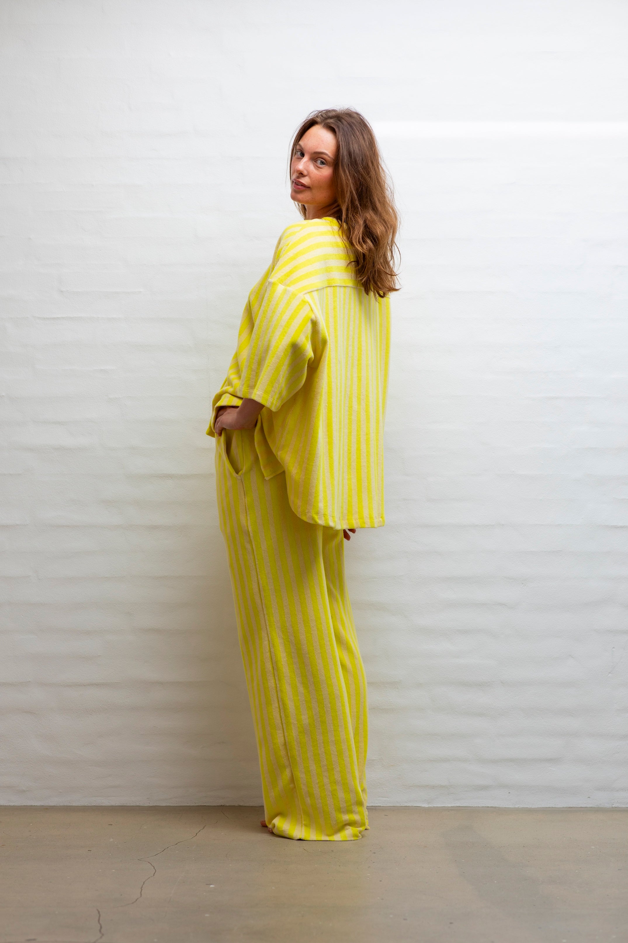 Naram Pants, pristine & neon yellow
