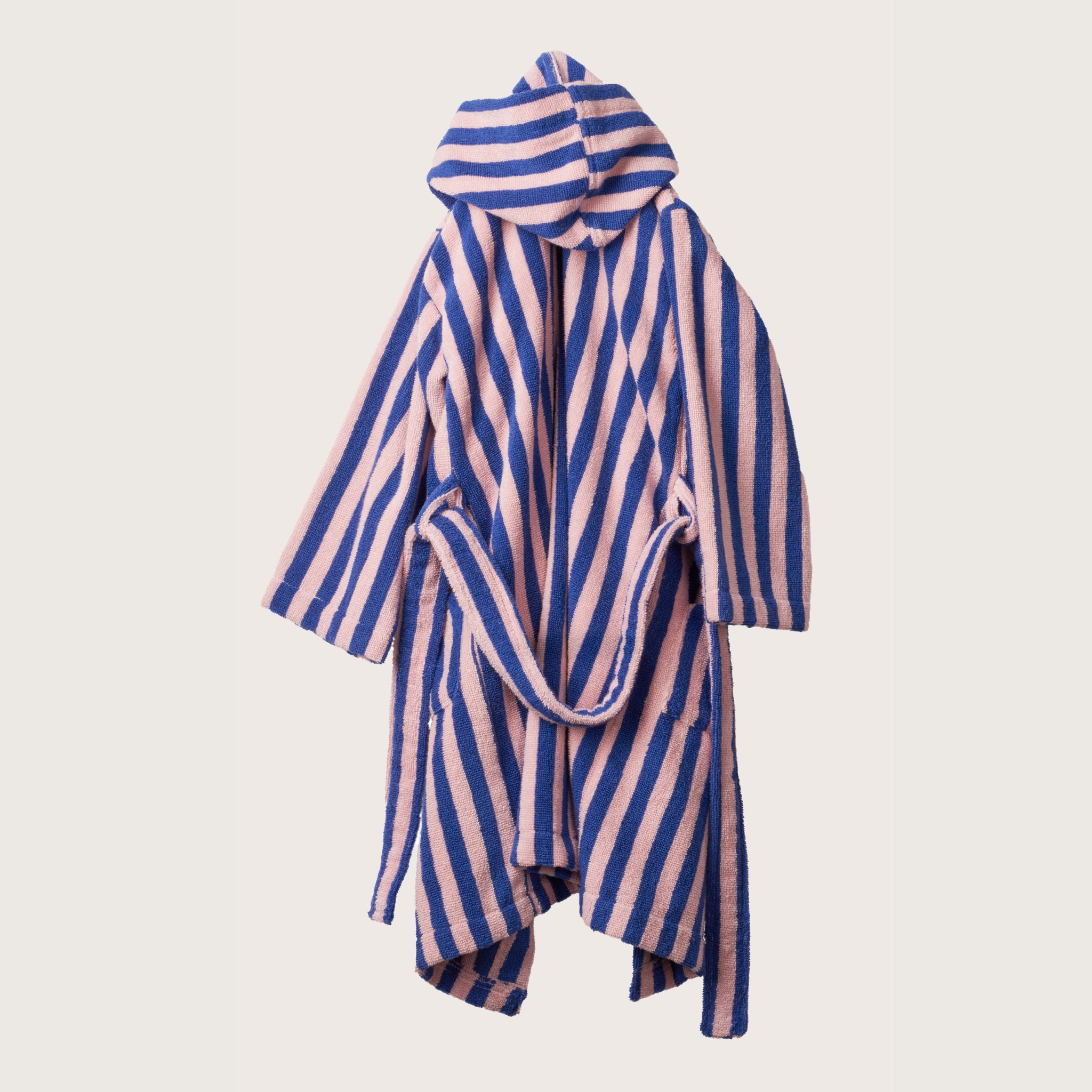 Naram Kids Bathrobe, dazzling blue & rose