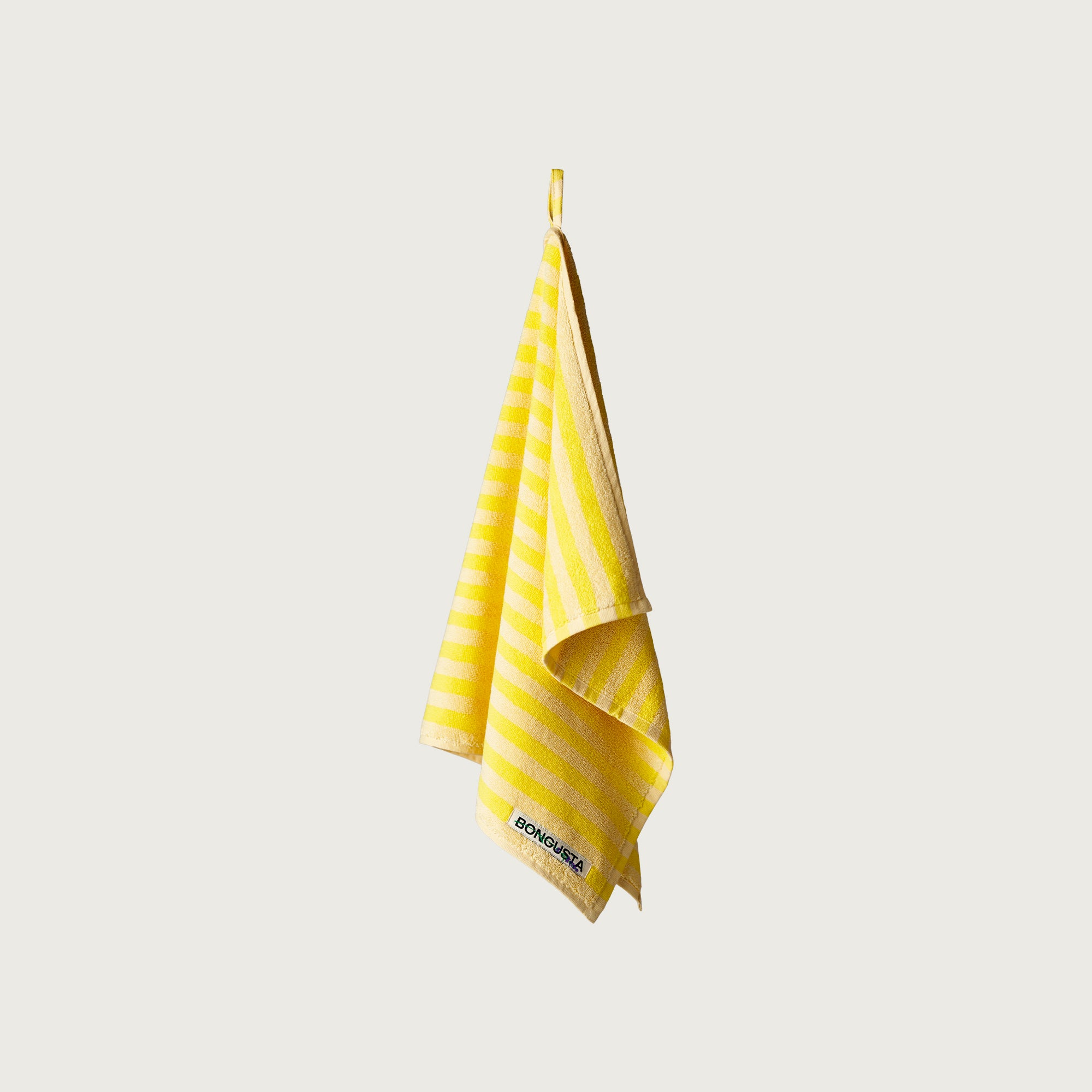 Naram Towels, pristine & neon yellow