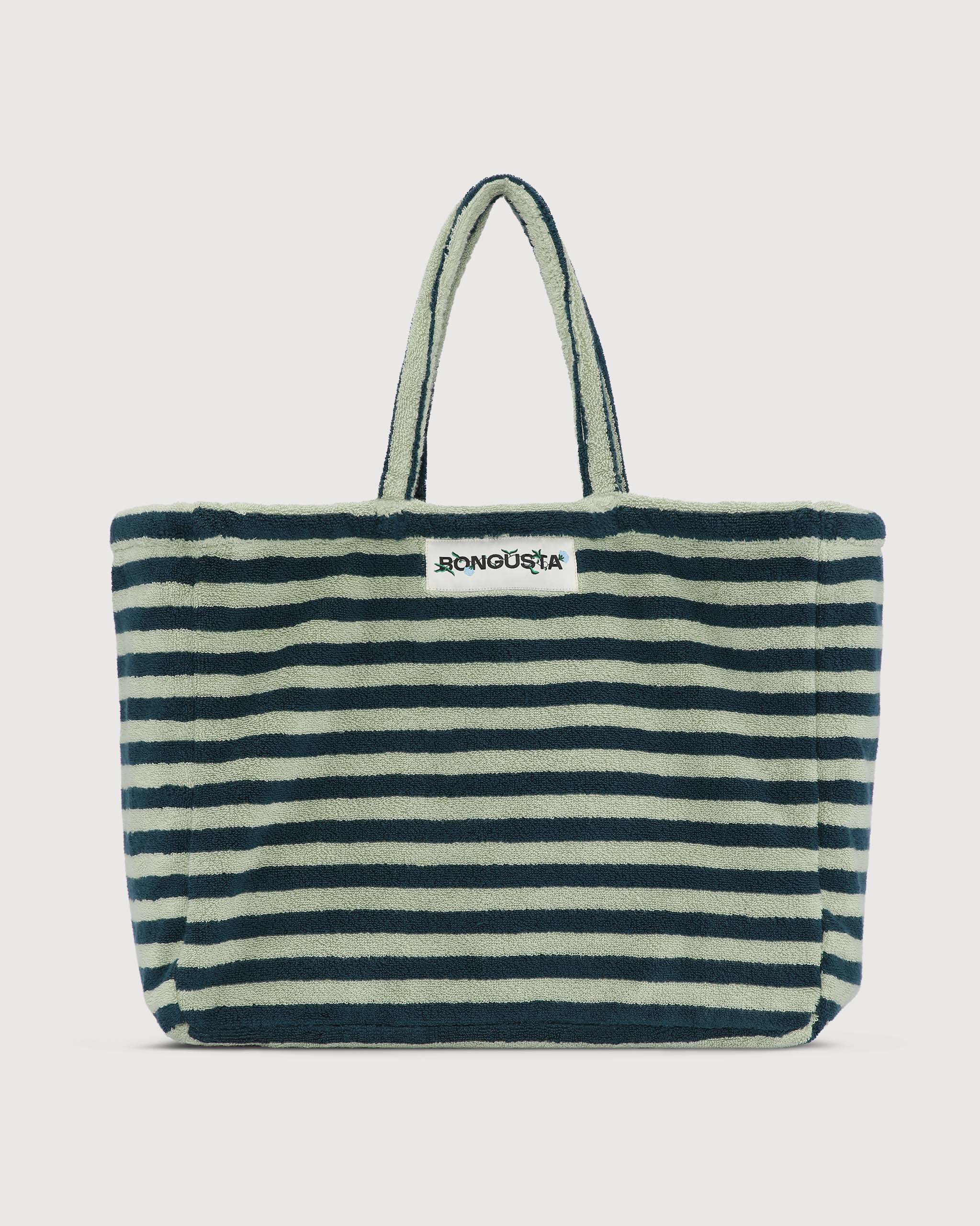 Bongusta Naram Weekend bag, Sea foam & Deep teal