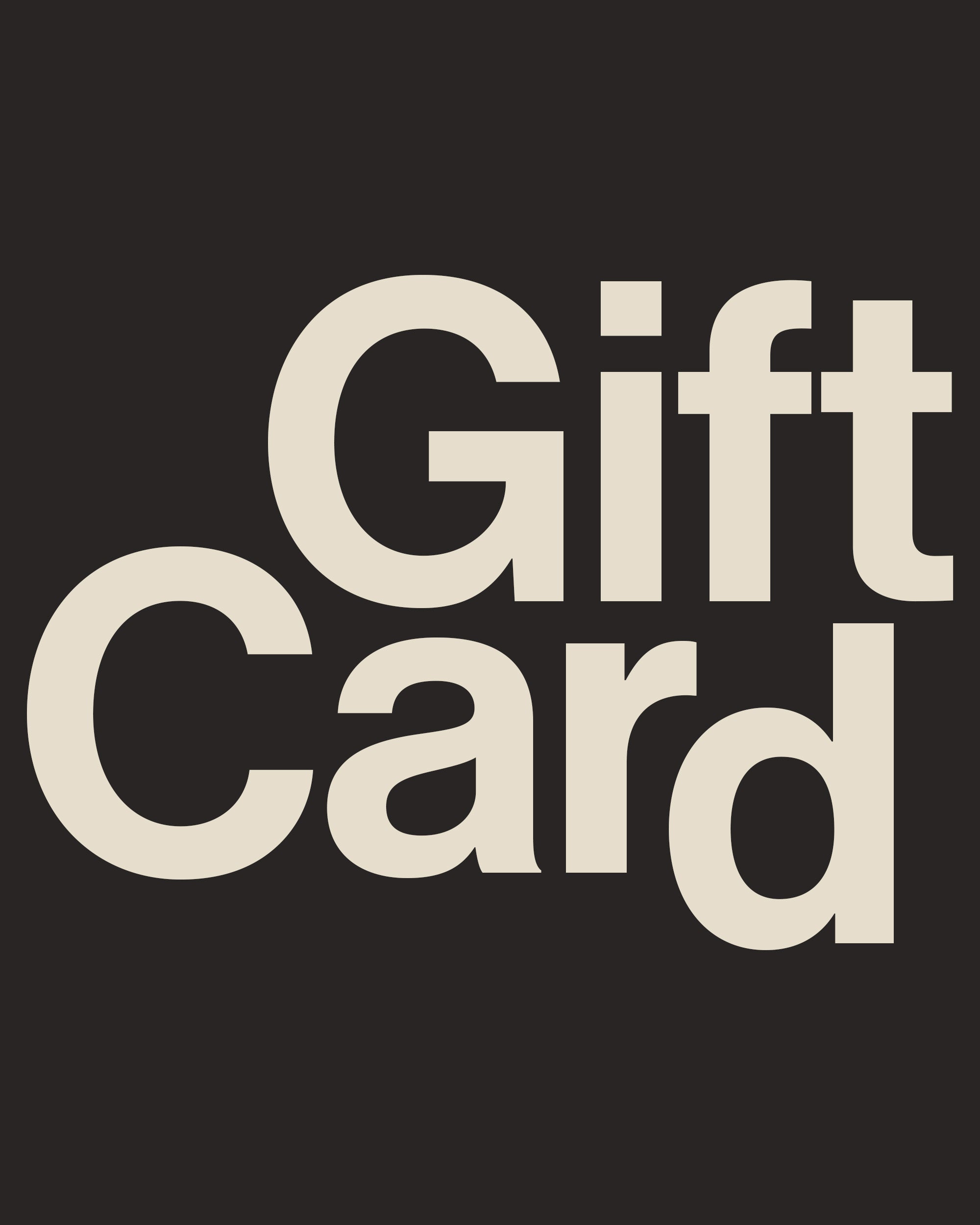 Gift Card